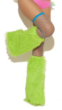 Furry leg covers